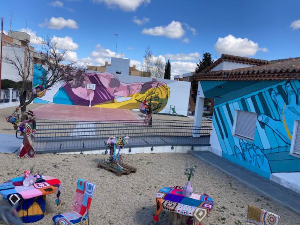 Área Joven. Ruta de Murales en Santa Marta de Tormes, Salamanca 