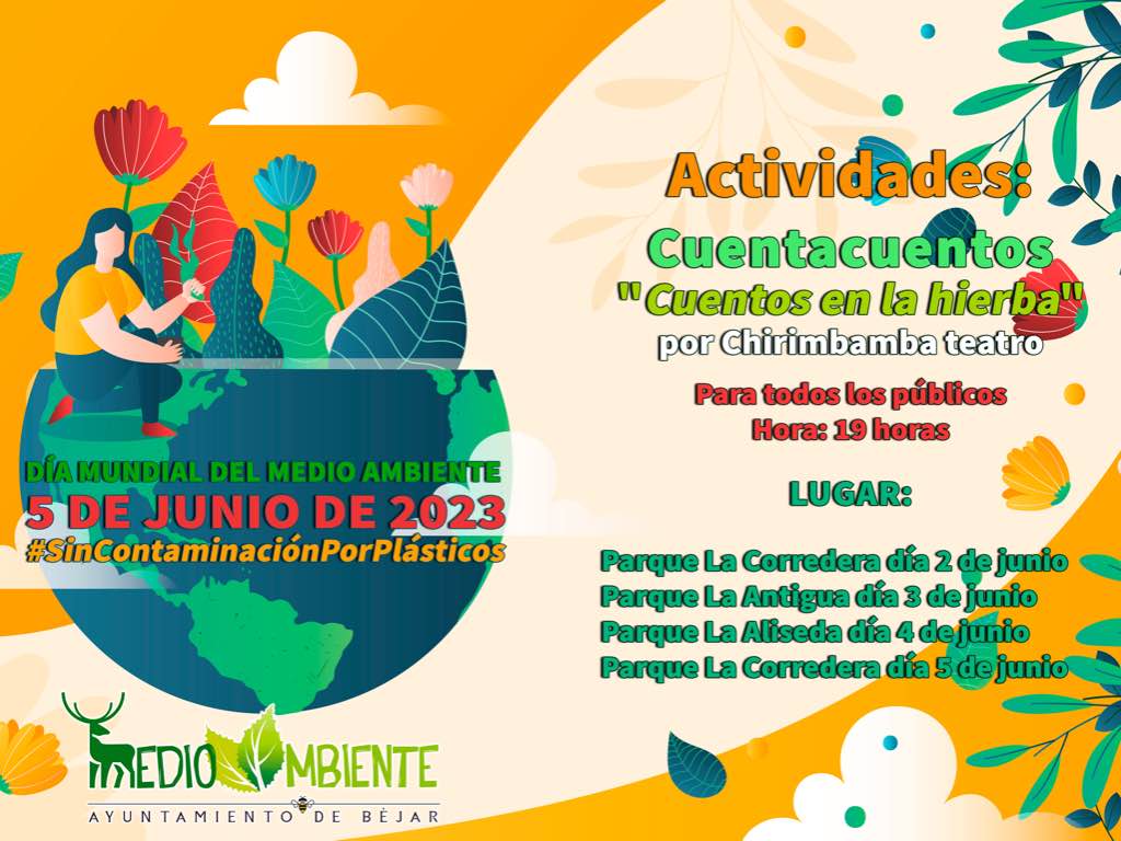 CARTEL DÍA DEL MEDIO AMBIENTE 2023 BÉJAR