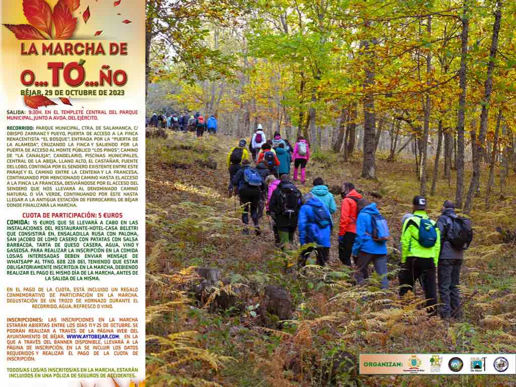 CARTEL MARCHA DE OTOÑO 2023