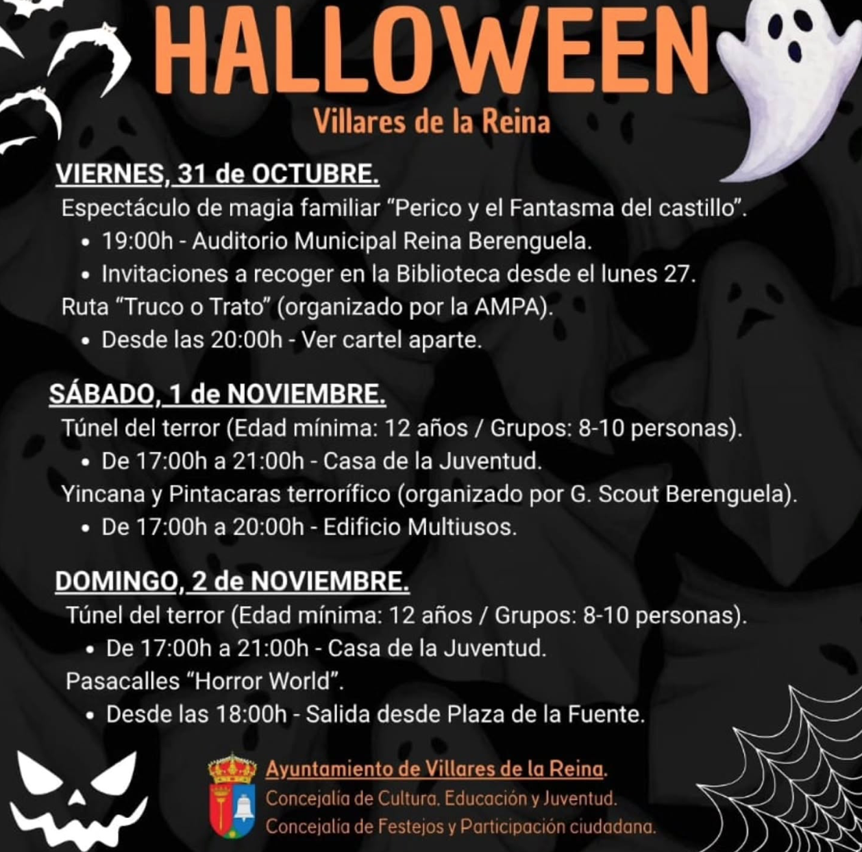 Halloween en Villares de la Reina