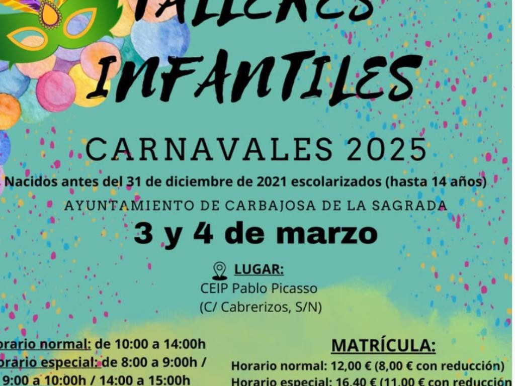 Carnavales Carbajosa 2025