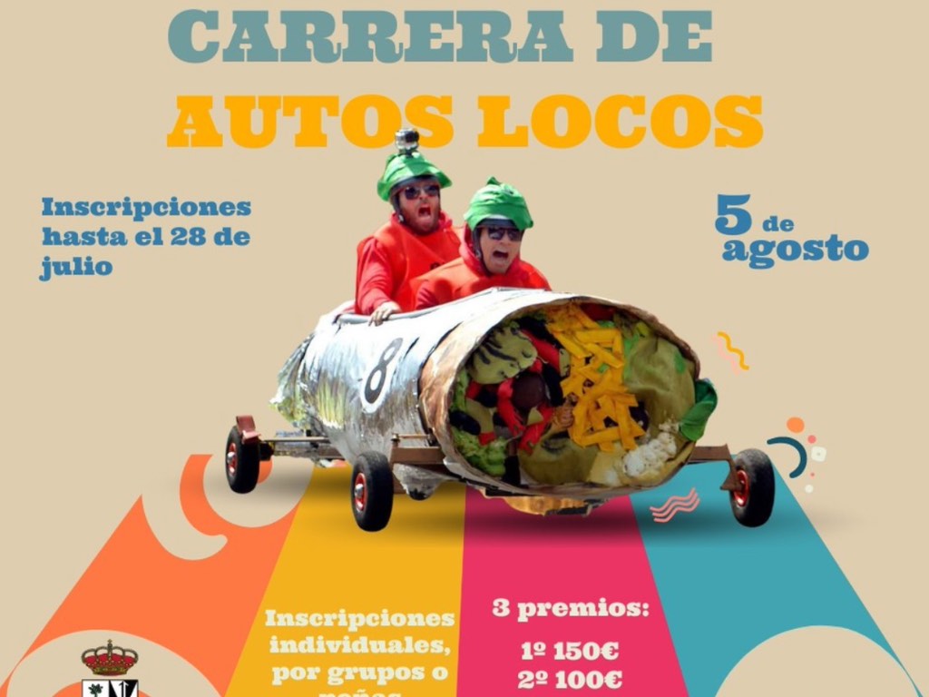 Carrera de autos locos en Doñinos