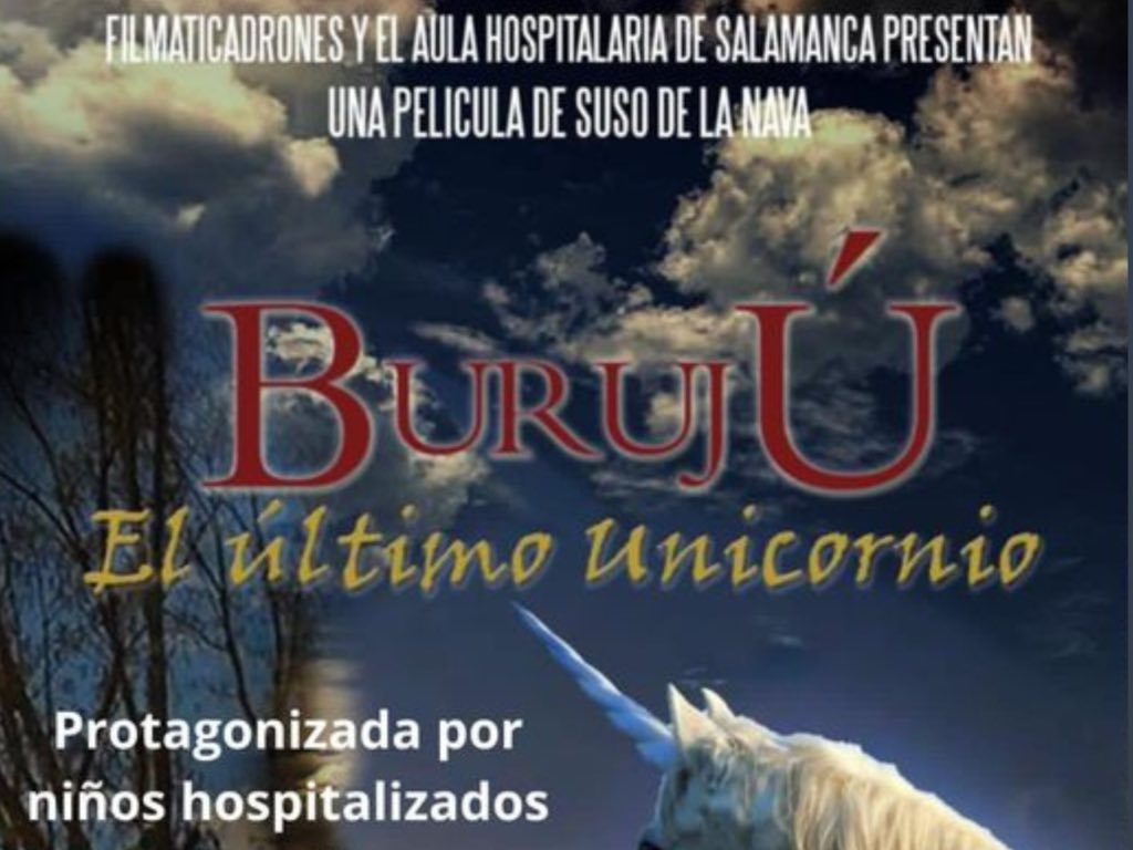Cartel Película 'Burujú. El último unicornio' én Carbajosa
