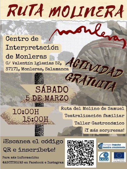 Cartel de la Ruta del Molino de Samuel