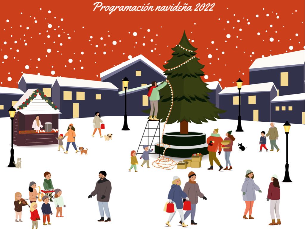Cartel programa Navidad 2022 Doñinos de Salamanca