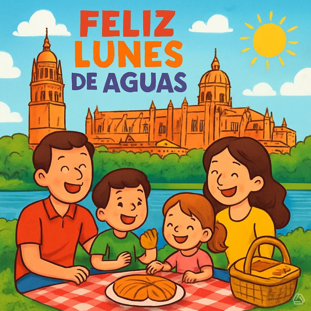 FELIZ LUNES DE AGUAS. Image de Copilot