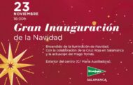 El Corte Inglés inaugura su iluminación de Navidad con la ayuda de Cruz Roja