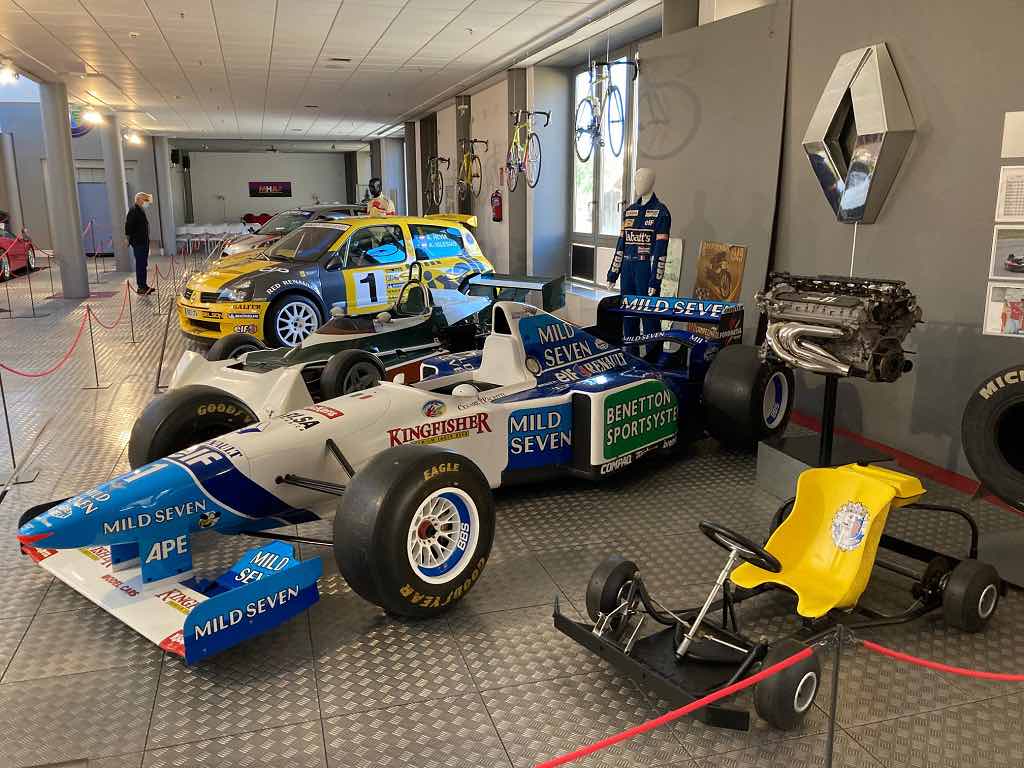 Fórmula ! de Fernando Alonso expuesto en el Museo de Historia de la Automoción de Salamanca