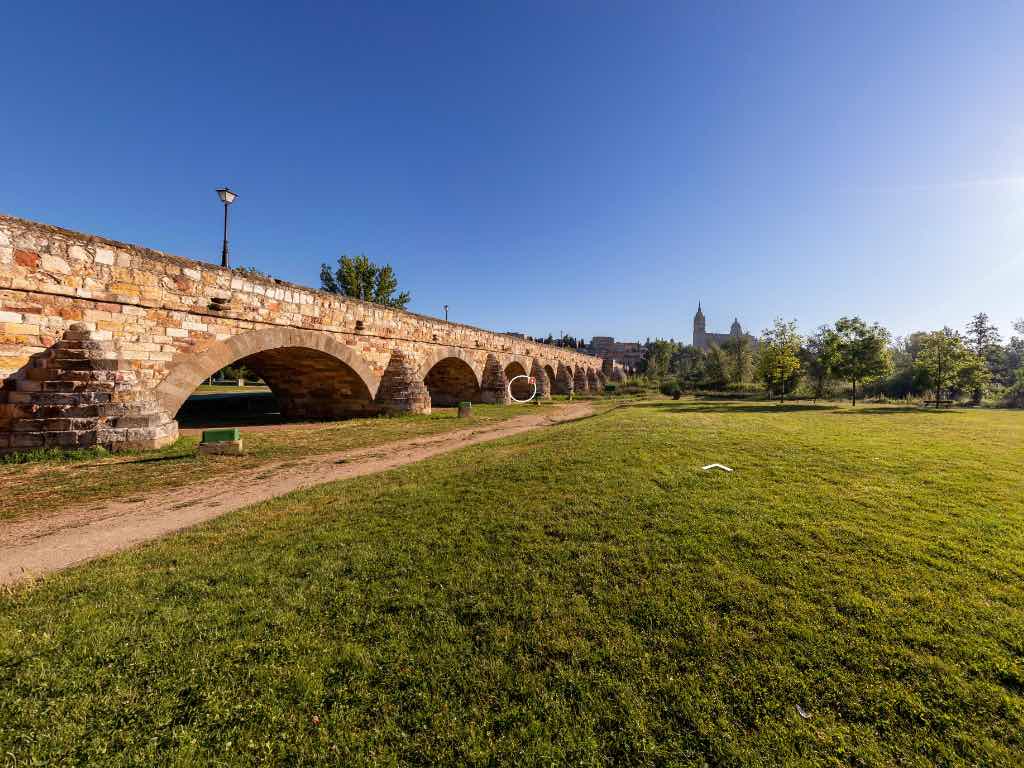 Juego Virtual Salamanca. Turismo de Salamanca. Puente Romano. Imagen José Ángel Barbero