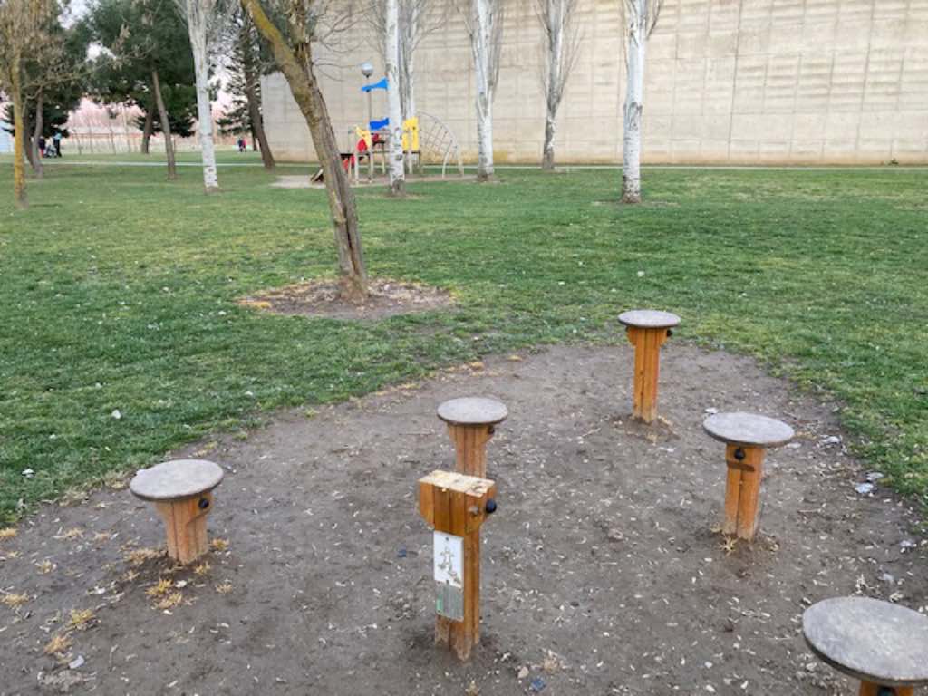 Juego equilibrio en La Aldehuela