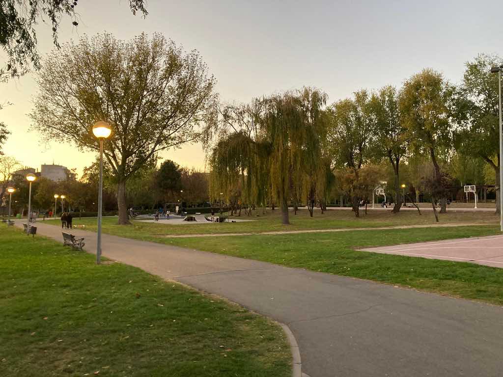Parque de los Jesuitas en Salamanca