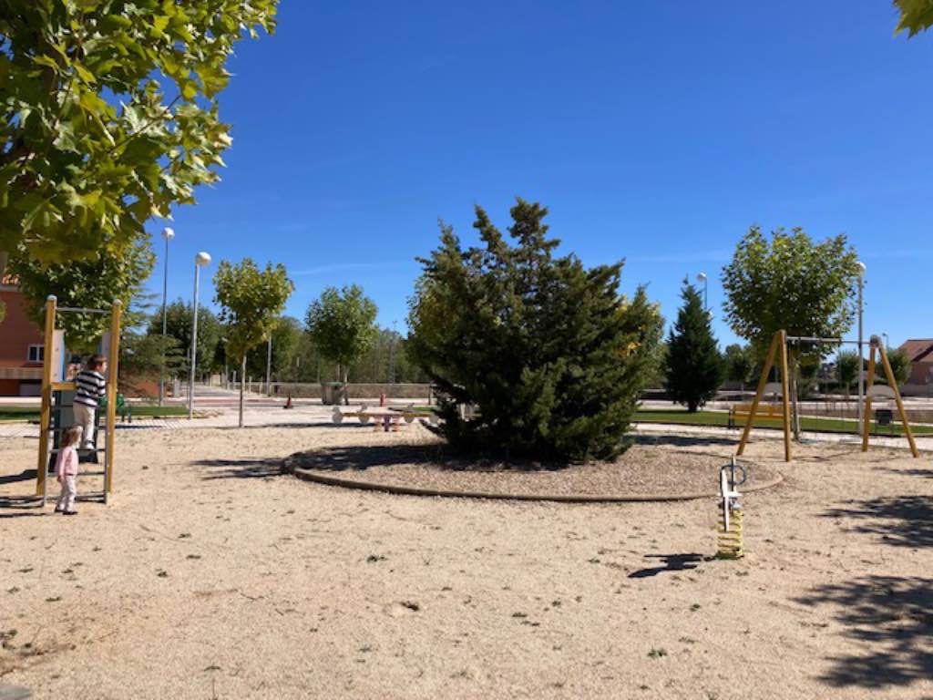 Parque infantil Campo de Golf La Valmuza en Salamanca