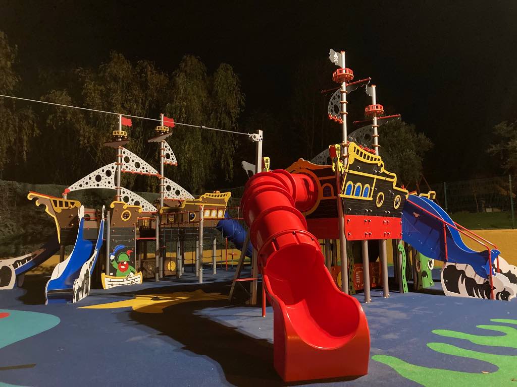 Parque infantil La Charca en Carbajosa de la Sagrada