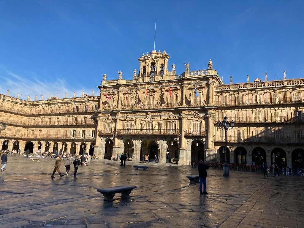 La Plaza Mayor de Salamanca 