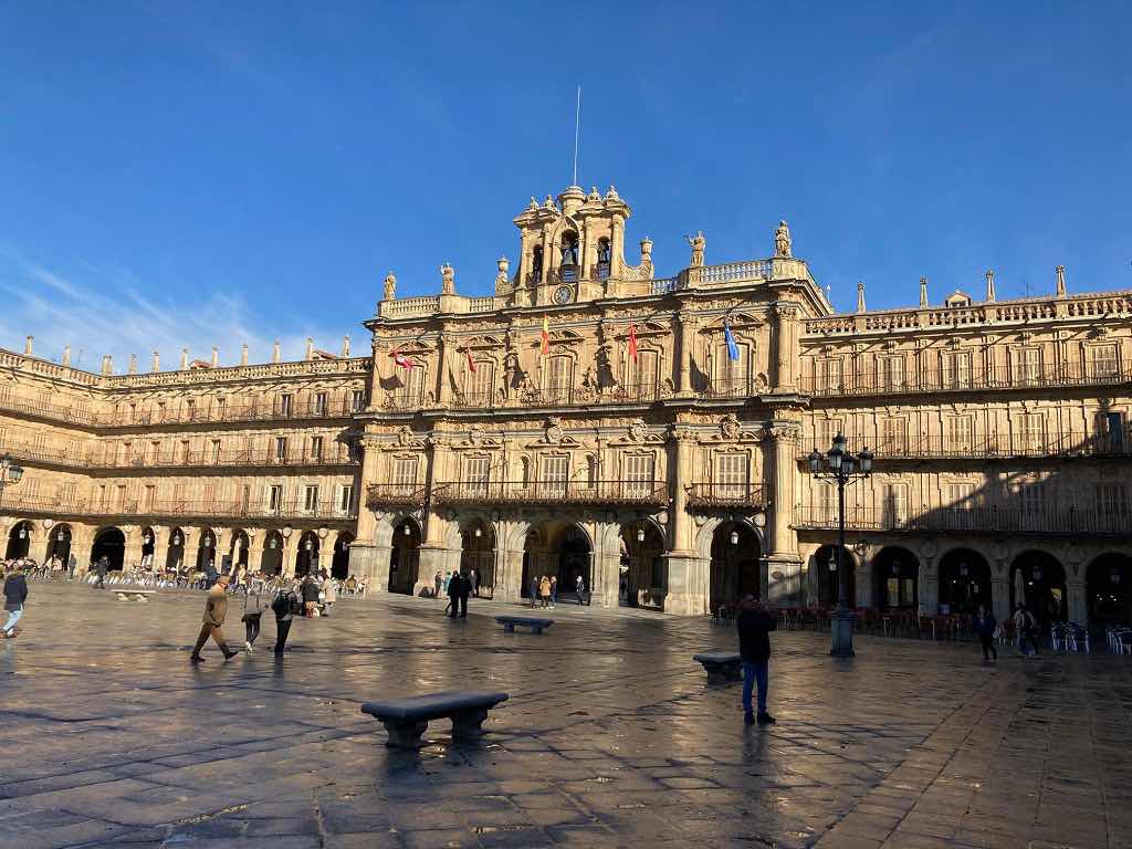La Plaza Mayor de Salamanca
