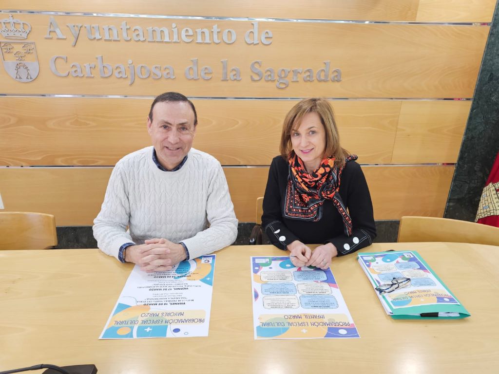 Presentación programa especial cultural Carbajosa 2023