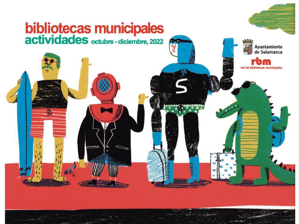 Programa octubre diciembre 2022 bibliotecas municipales Salamanca