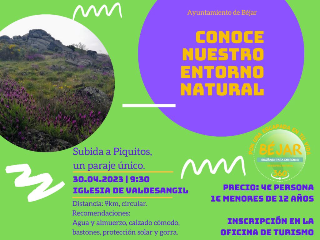 RUTA 30 DE ABRIL EN BÉJAR
