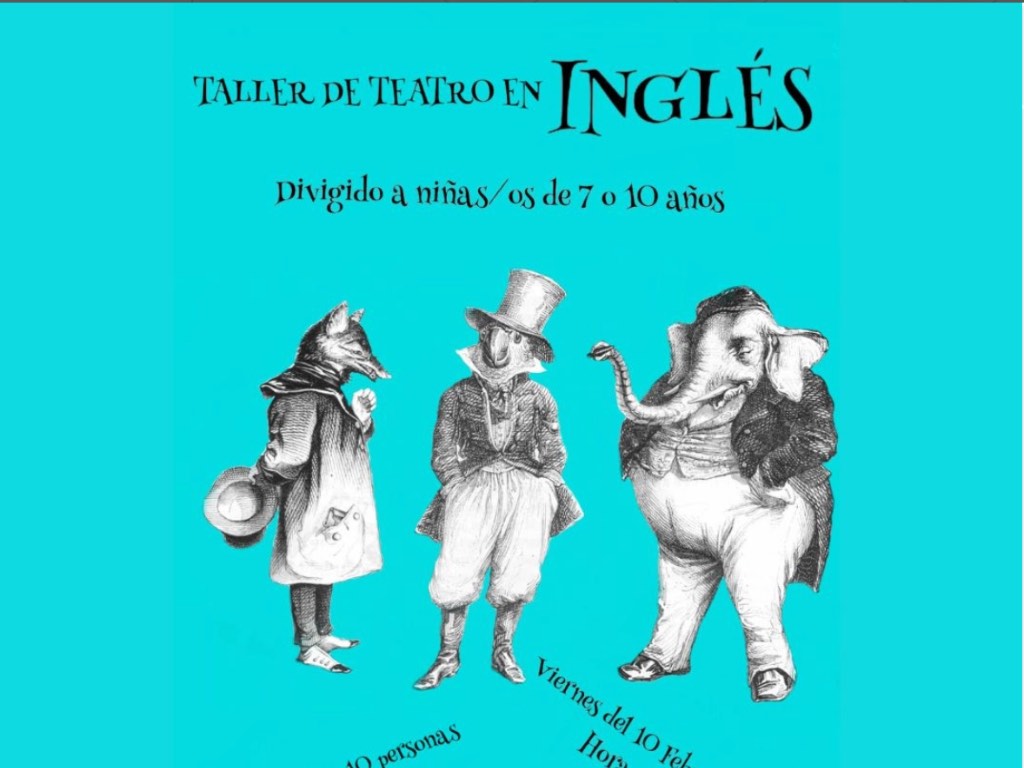 Taller de teatro en inglés Menuda es Salamanca