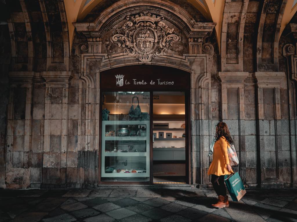 Tienda de Turismo de Salamanca.Imagen de Turismo de Salamanca