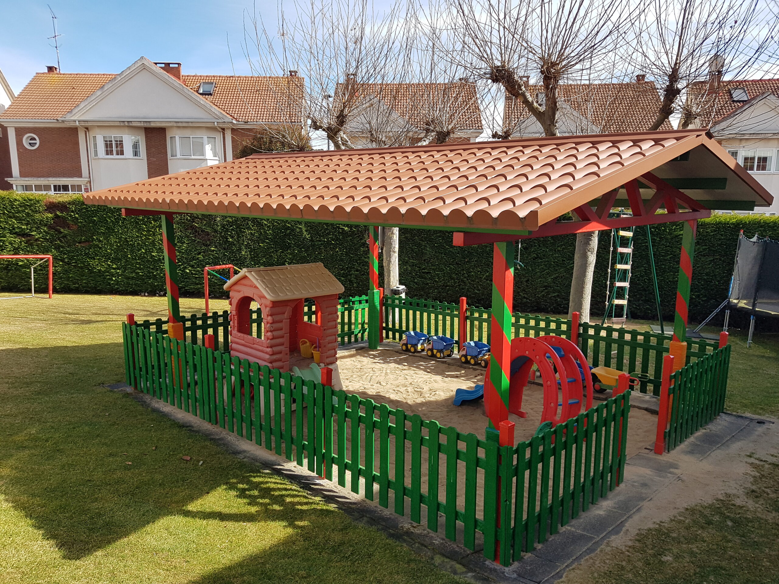 Arenero del Centro Infantil Cabrerizos en Salamanca