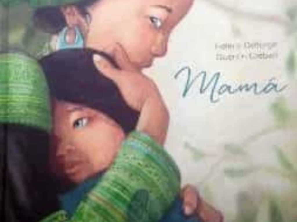 Portada del libro "Mamá" de Hélène Delforg